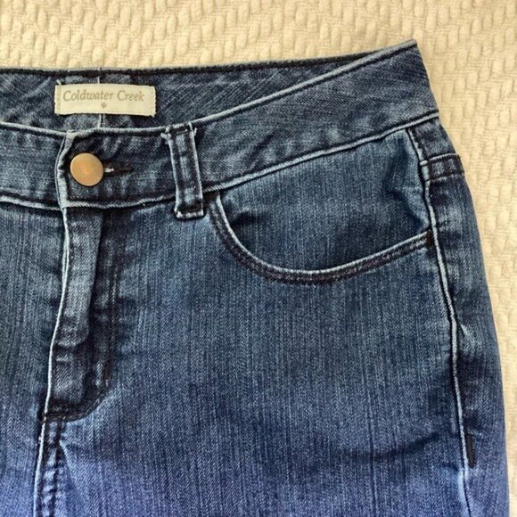 Coldwater Creek Straight Leg Medium Wash Jeans Size 4 - Picture 9 of 9